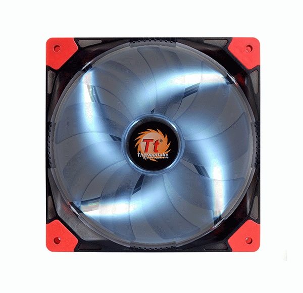 Вентилятор 140x140x25 Thermaltake Luna 14 LED White ((CL-F023-PL14WT-A)