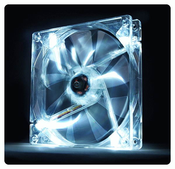 Вентилятор 140x140x25 Thermaltake Pure 14 LED White (CL-F028-PL14WT-A)