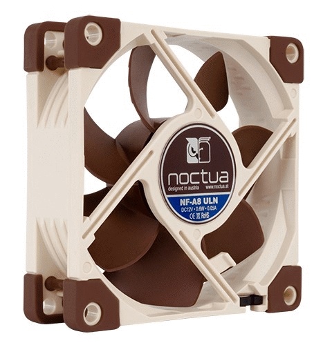 Вентилятор 80х80х25 Noctua NF-A8 ULN , 1100-1400rpm