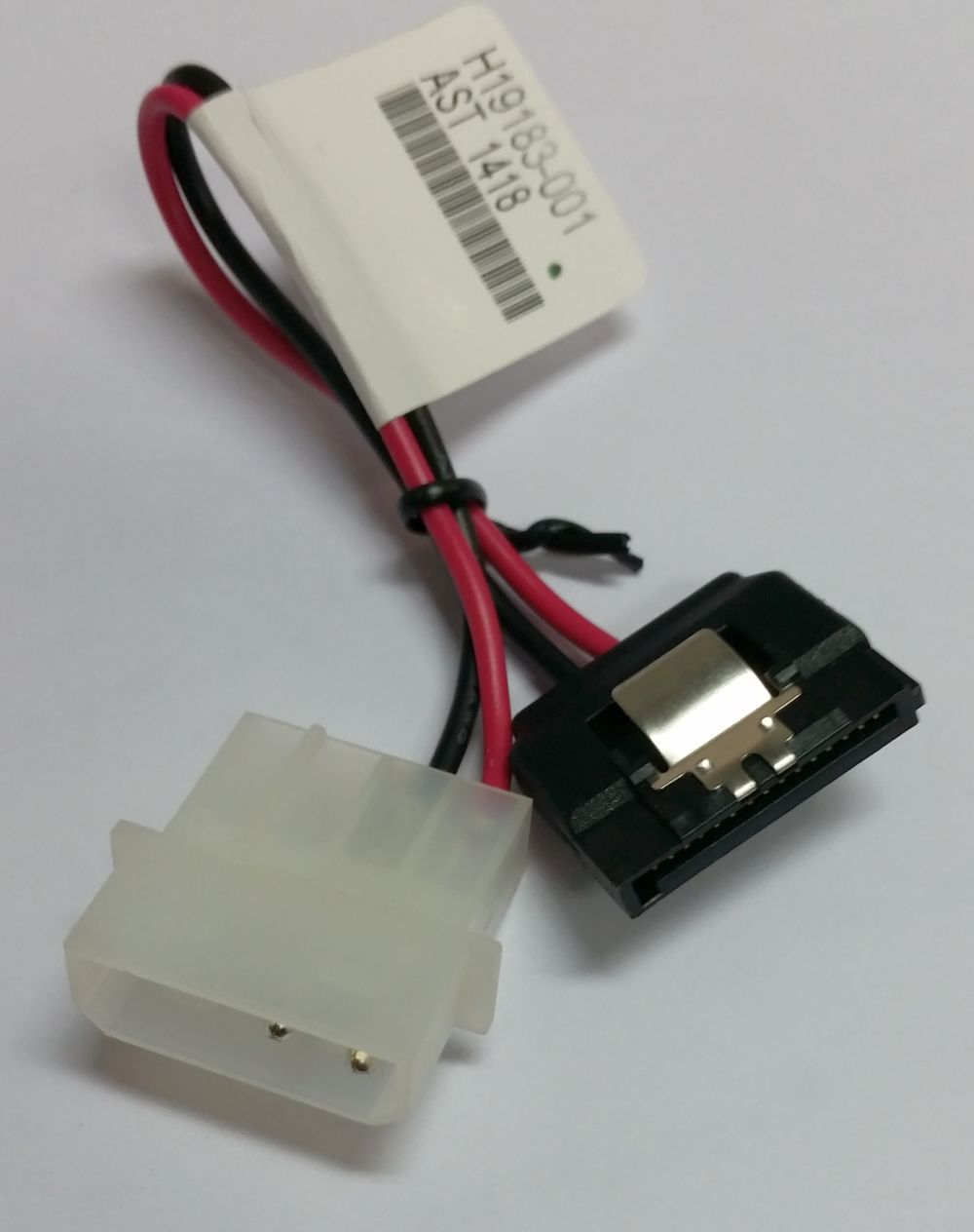 переходник Gembird Molex 2 pin to SATA 5V SSD 2.5HDD c защелкой Р19183-001
