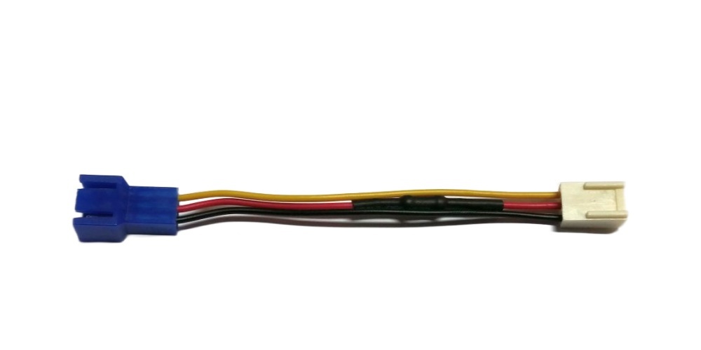 переходник Generic 3pin => 3pin понижающий синий 80Ом