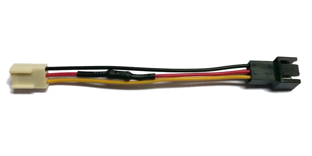 Переходник Generic 3pin => 3pin понижающий Черный 50Ом