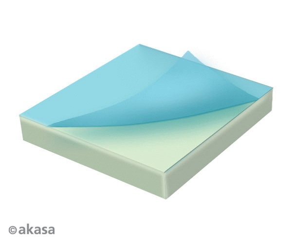 Термопрокладка Akasa 30x30x5 мм 2шт. 1.2wmk AK-TT300-02