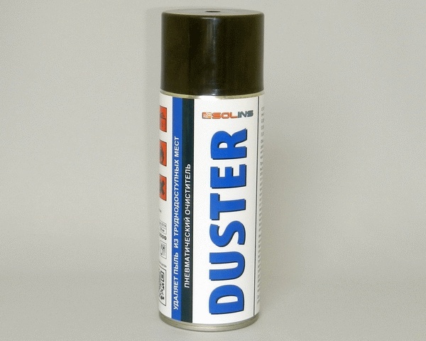 Аксессуары Пайка и монтаж Пневматический очиститель SOLINS DUSTER, 400 мл