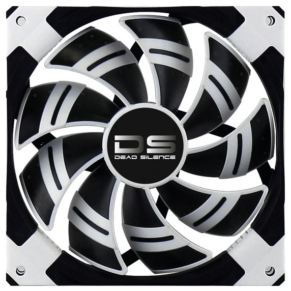 Вентилятор 140x140x25 AeroCool DS White 1000 RPM