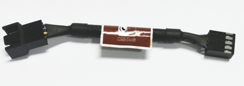 переходник Noctua 4pin => 4pin понижающий NA-SRC6 PWM Low-Noise Adapter