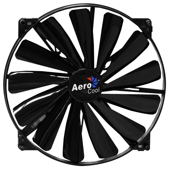 Вентилятор AeroCool 200x200x20 Dark Force 20cm Black