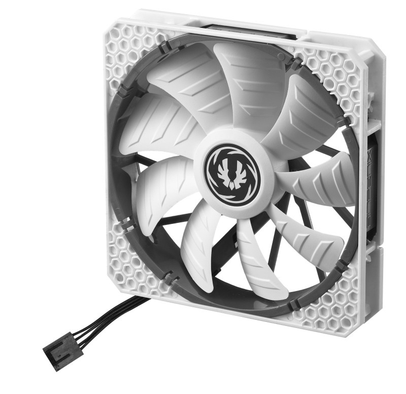 Вентилятор 140x140x25 BitFenix Spectre PRO PWM Белый BFF-SPRO-P14025WW-RP