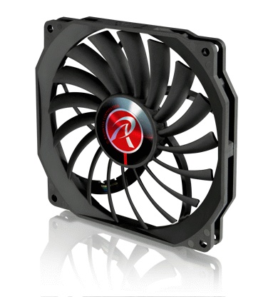 Вентилятор RAIJINTEK 130x120x13 mm Aeolus Beta , черный PWM