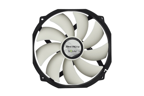 Вентилятор 140x140x25 GELID Solutions Silent PRO 14 PWM 450-1500rpm FN-PX14-P-15