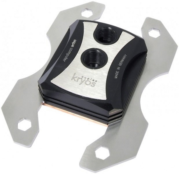 Водоблок СЖО процессора Aqua cuplex kryos Delrin for sockets AM3(+)/AM2(+)/FM2(+)/FM1, G1/4