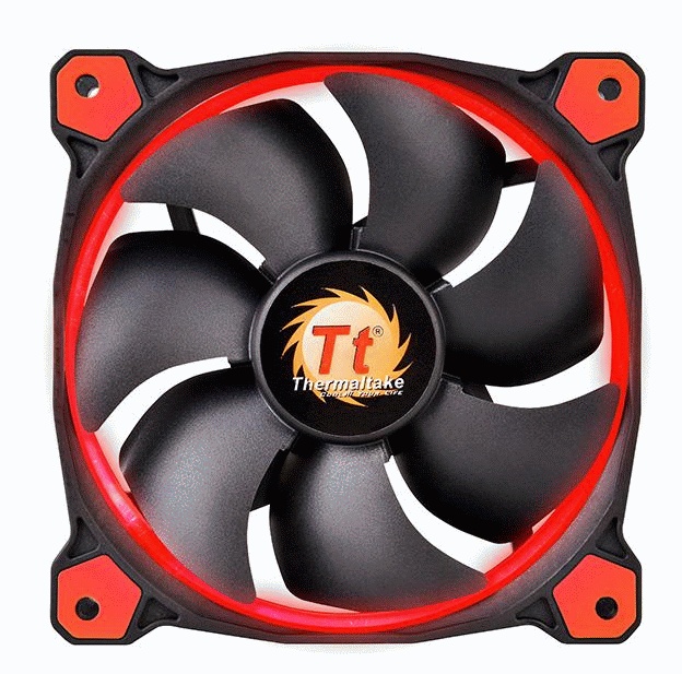 Вентилятор 140x140x25 Thermaltake Riing 14 LED Red (CL-F039-PL14RE-A)