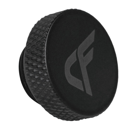 СЖО Nanoxia Фитинг заглушка Coolforce, нар. резьба G1/4, черный CF1