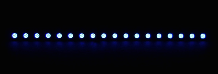 Светодиодная лента Nanoxia Rigid LED, 20см, ультрафиолетовая