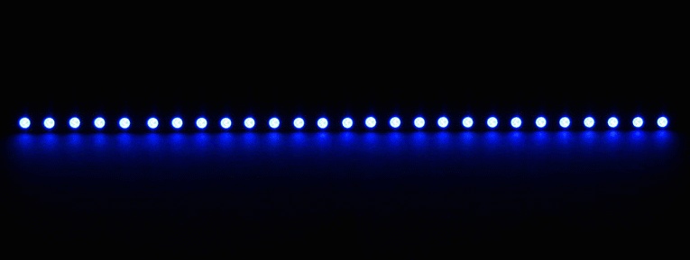 Светодиодная лента Nanoxia Rigid LED, 30см, синяя