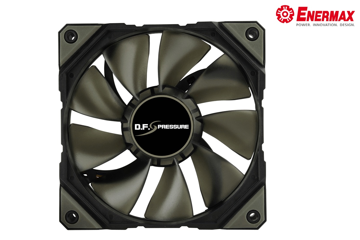 Вентилятор 120x120x25 Enermax D.F.PRESSURE (UCDFP12P)