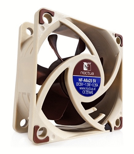 Вентилятор Noctua 60x60x25 NF-A6x25 5V 3000rpm