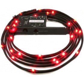 Подсветка NZXT Sleeved LED Kit Red 2m (CB-LED20-RD)