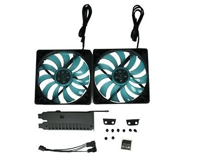 Охлаждение для видеокарт GELID Solutions PCI Slot Fan Holder SL-PCI-02