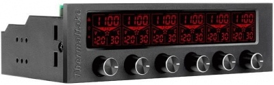 5,25 Панель Thermaltake 5.25 Commander F6 RGB <AC-024-BN1NAN-A1>
