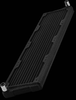СВО Hardware Black Ice Nemesis 480GTS XFlow, 4x120 мм, толщина 30 мм, темная материя
