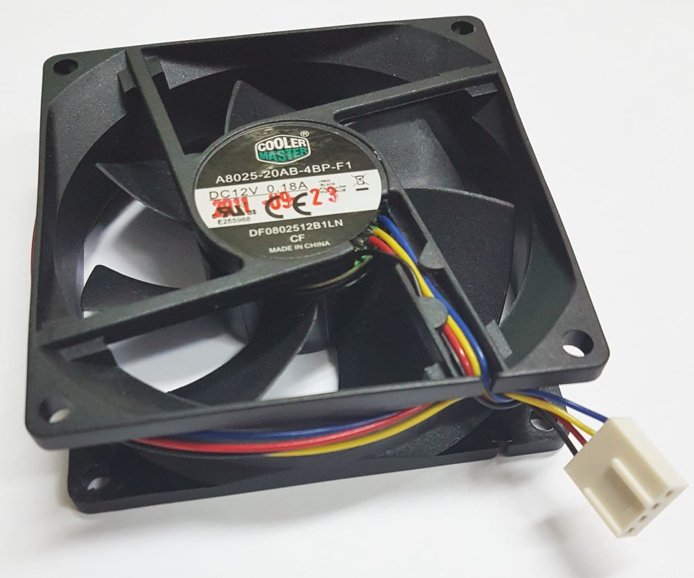 Вентилятор Cooler Master 80x80x25 DF0802512B1lN A8025-20AB-4BP-F1