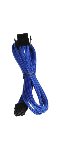 Удлинитель BitFenix 8-pin PCI-E на 8(6+2) PCIE 45cm Blue/Black BFA-MSC-62PEG45BK-RP