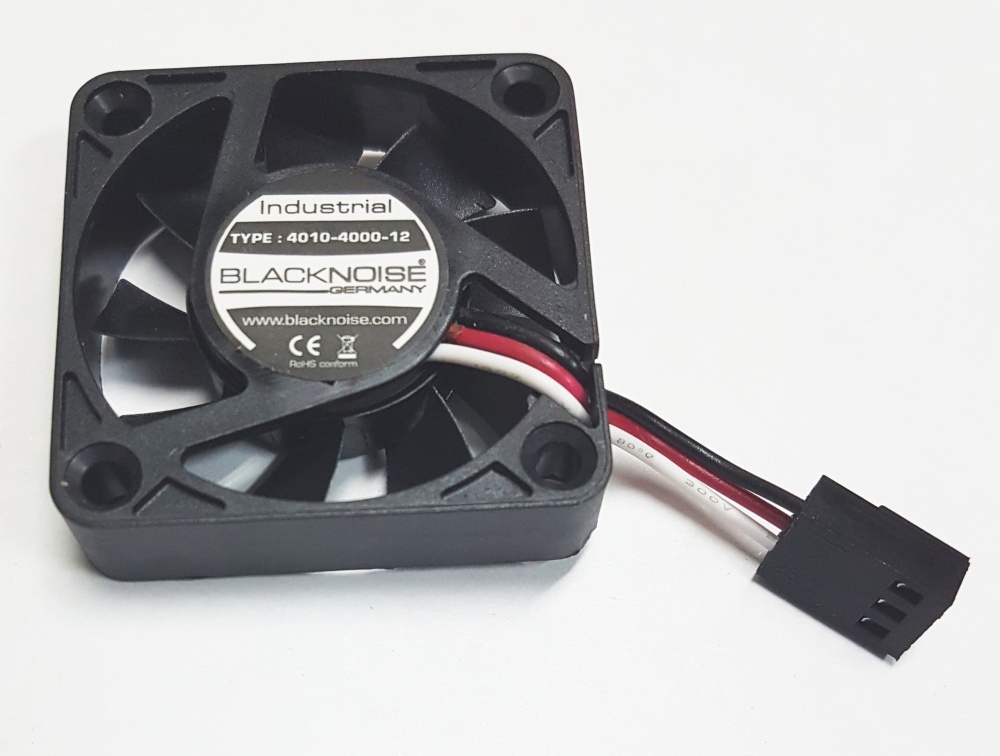 Вентилятор NoiseBlocker 40х40х10 4010-40-12 промышленный IP55 напр. 12В