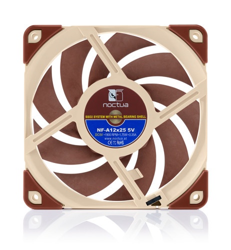 Вентилятор 120x120x25 Noctua NF-A12X25-5V