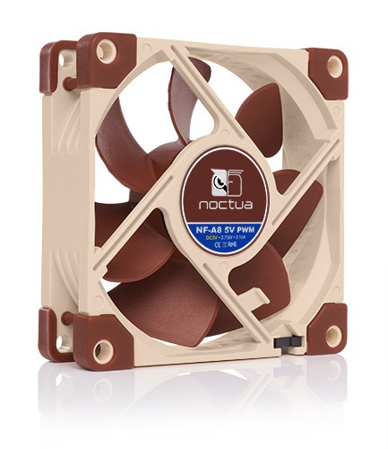 Вентилятор 80х80х25 Noctua NF-A8-5V-PWM , 450-2200rpm