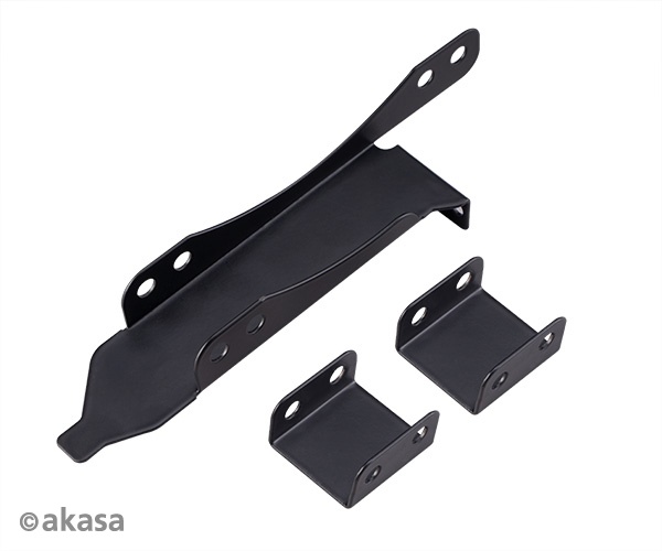 Охлаждение для видеокарт Akasa Кронштейн слота PCI  2x120 mm Fans AK-MX304-12BK
