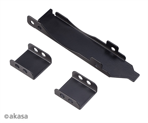 Охлаждение для видеокарт Akasa Кронштейн слота PCI 80/90 mm Fans AK-MX304-08BK