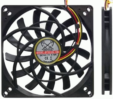 Вентилятор 100x100x12 Scythe Kaze Jyu Slim SY1012SL12M 2000 rpm