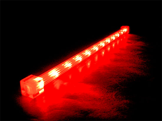 Светодиодная лампа Sunbeam 30 см Meteor Light красная, ME-R