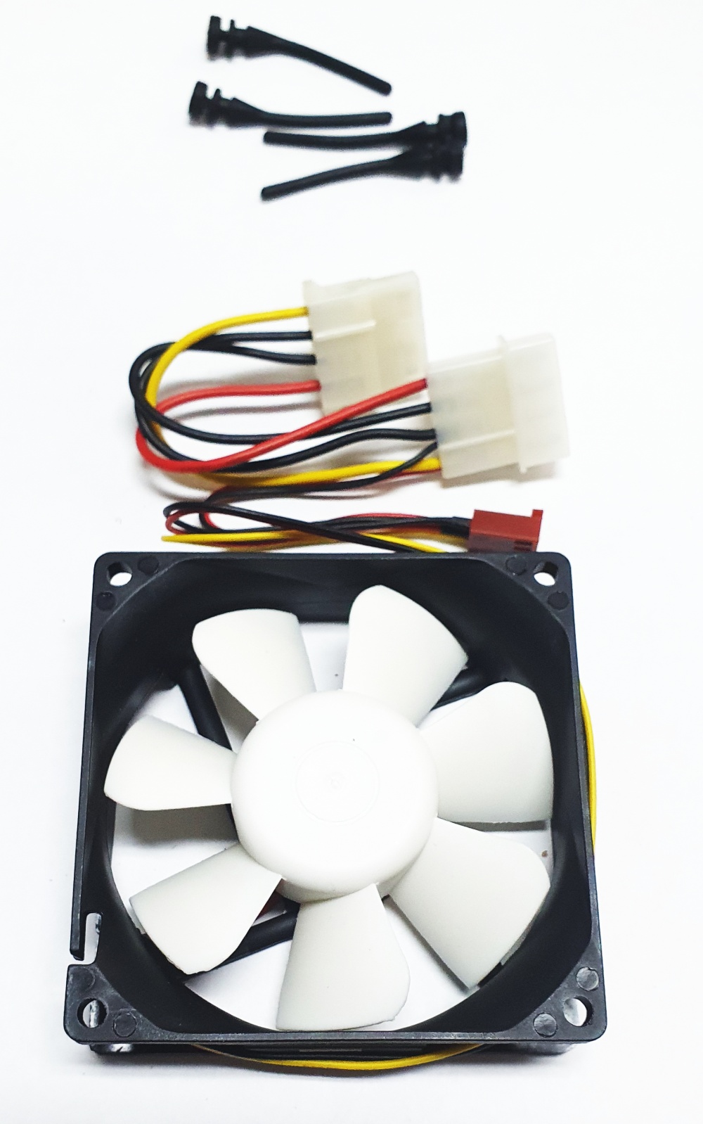 Вентилятор Nexus 80x80x25, 1500rpm, 17.6dB(M), 0.15A, SP802512L-03, 3pin+molex