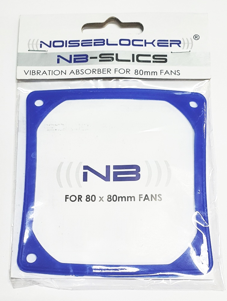 Прокладка для уменьшения вибрации NoiseBlocker NB-FrameSlics 80
