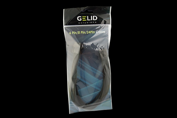 Удлинитель GELID Solutions 8-pin EPS, 30см, индивидуальная оплетка, черный  CA-8P-01