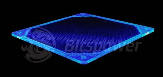 Решетка Bitspower 120x120 Fan Grill-MESH Type BP-120CFG1BK-UVBL