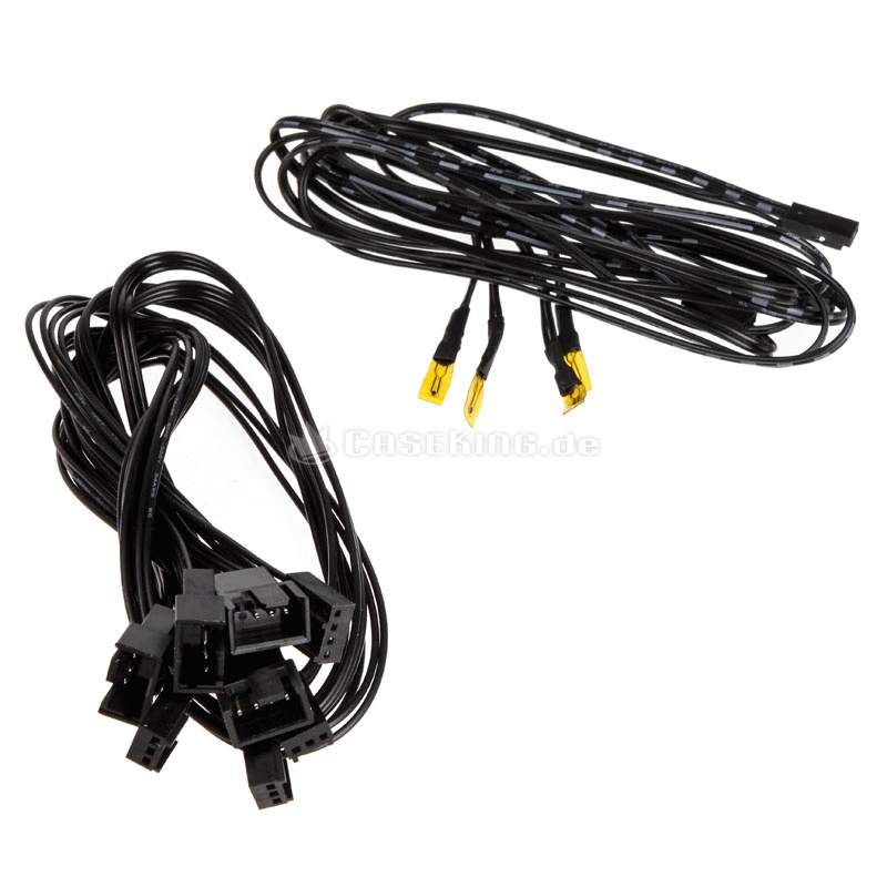5,25 Панель Lamptron CM430 PWM контроллер вентилятора - черный / красный/синий