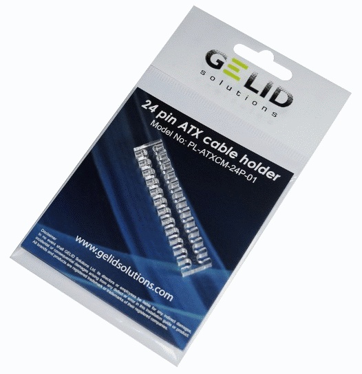 Аксессуары GELID Solutions Зажим для кабелей 24 канала PL-ATXCM-24P-01