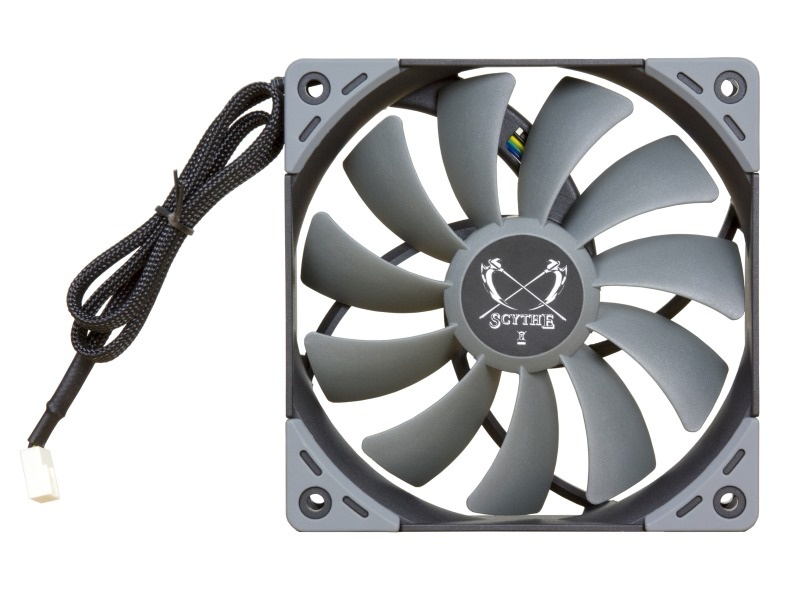 Вентилятор 120x120x27 Scythe Kaze Flex PWM 300-1200 об/мин (SU1225FD12M-RHP)