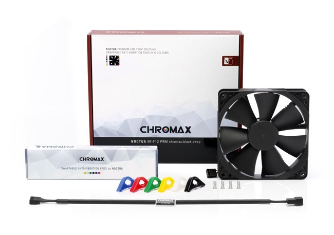 Вентилятор 120x120x25 Noctua NF-F12-PWM-CH.BK.S