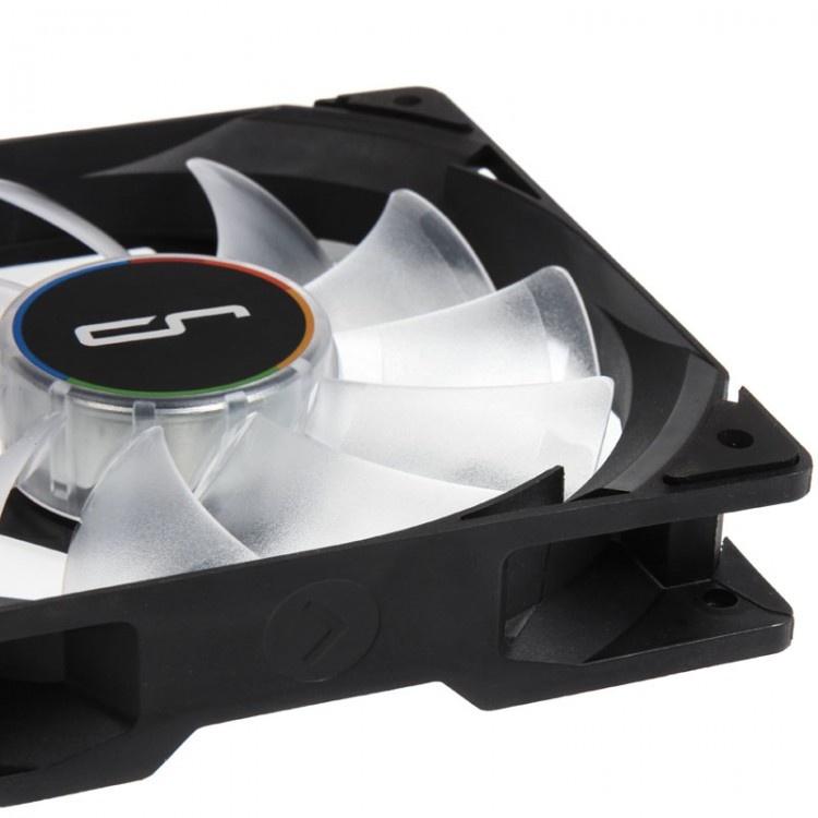 Вентилятор 120x120x25 Cryorig QF120 Silent LED CR-QFLB , 200-1000rpm, PWM