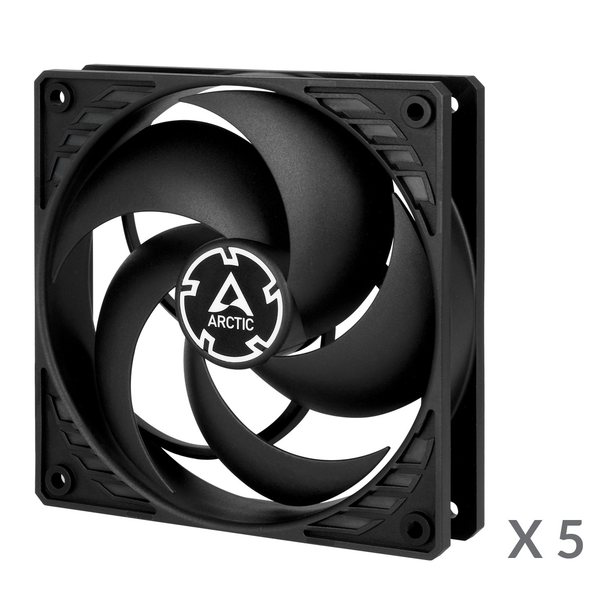 Вентилятор 120x120x25 Arctic P12 PWM PST, 200-1800rpm, 0.10A, Value pack 5шт, (черный), ACFAN00137A