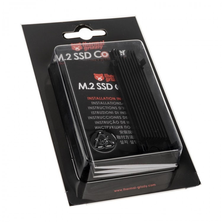 Охлаждение SSD Thermal Grizzly Пассивный радиатор для охлаждения M.2 SSD Cooler TG-M2SSD-ABR