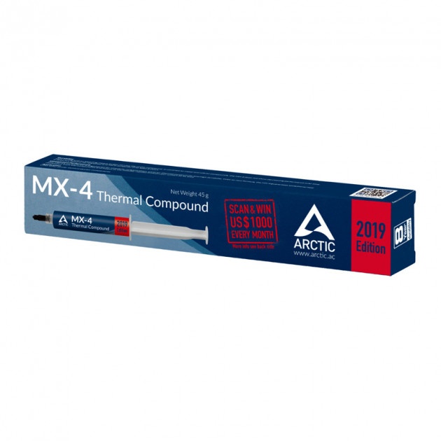 Паста теплопроводная Arctic MX-4 Thermal Compound 45-gramm
