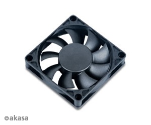 Вентилятор Akasa 70x70x15 AK-179BKT-C
