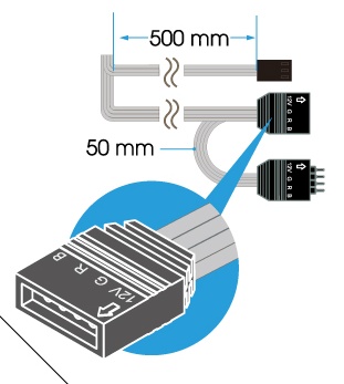 Вентилятор 120x120x27 Scythe Kaze Flex RGB PWM 300 ~ 1800 rpm SU1225FD12HR-RNP