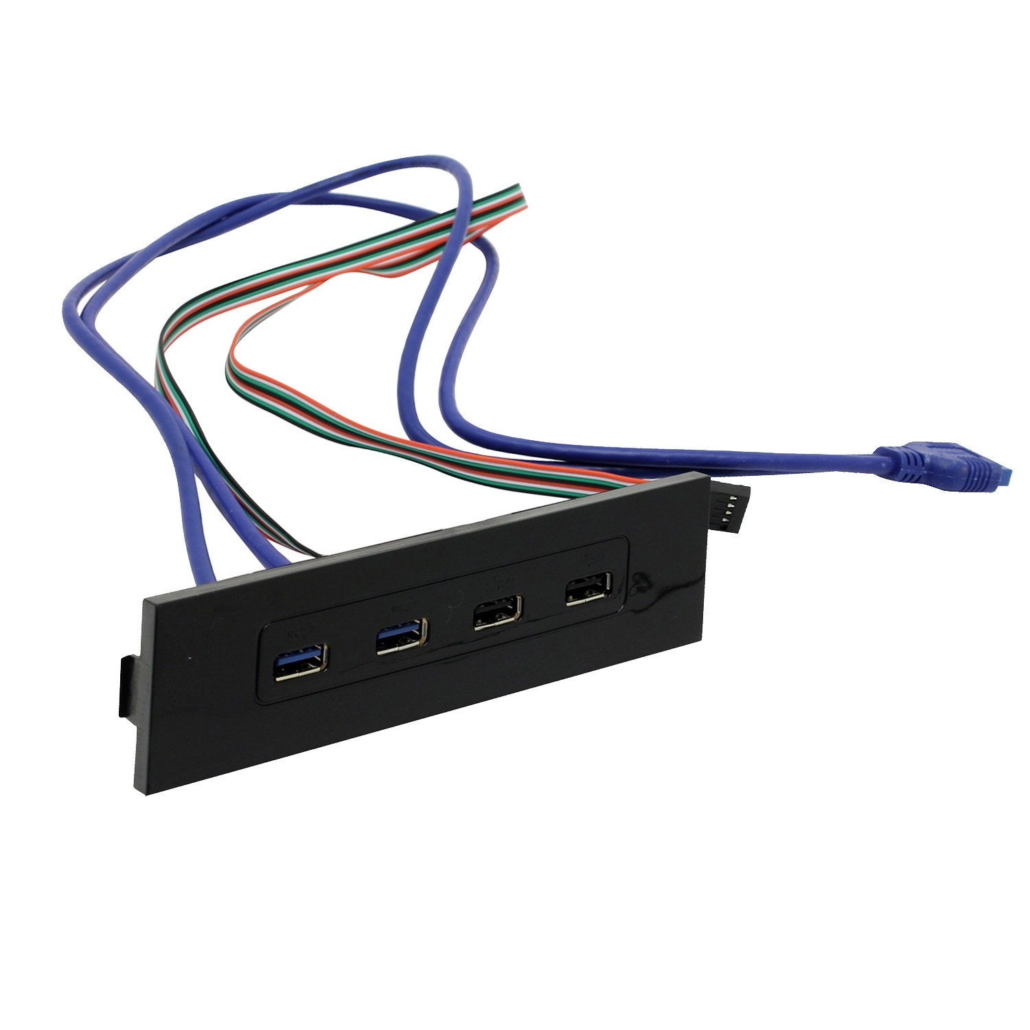 5,25 Панель Exegate U5H-614 panel 5.25*, 2*3.0USB, 2*2.0USB port