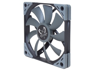 Вентилятор 120x120x17 Scythe Kaze Flex Slim PWM 300-1800 об/мин(KF1215FD18-P)